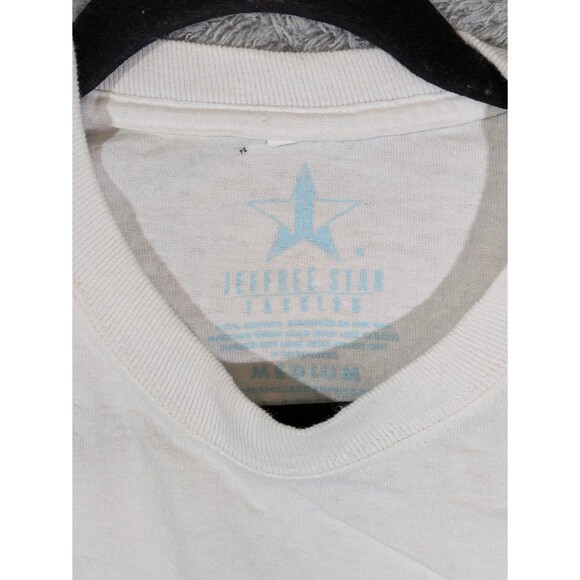 Jeffree Star Medium Long Sleeve White Shirt Snowflake 2020 Exclusive - Picture 2 of 7